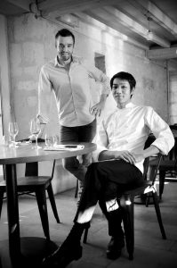 Fabien Espana et Ryo Nagahama - restaurant Au Fil du Zinc - Le Clan des Sens